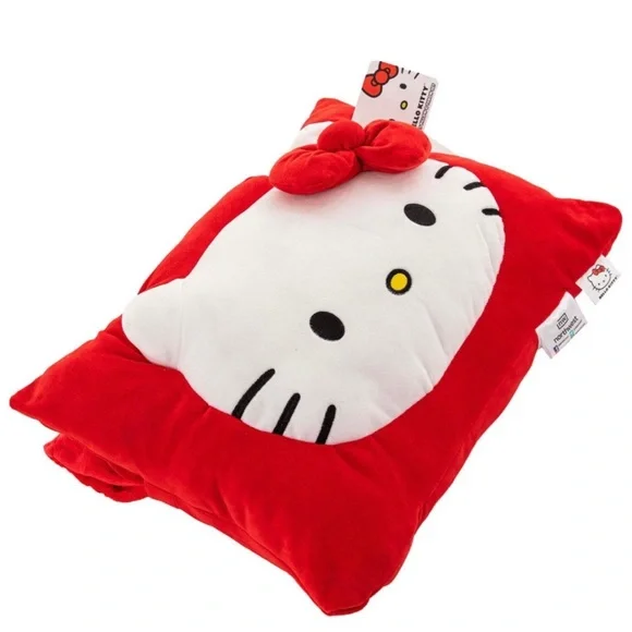 Hello kitty pillow hot sale set